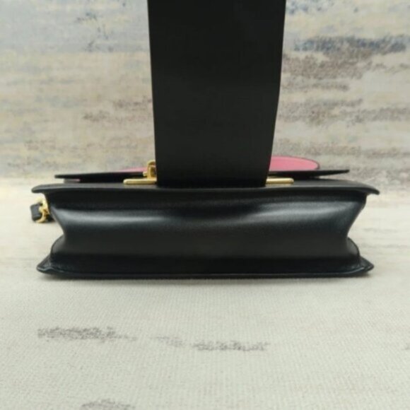 Authentic Prada Cahier Ribbon Mulitcolor Leather Shoulder Bag 550-100125 - Picture 6 of 12